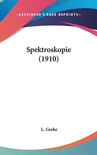 Spektroskopie (1910)