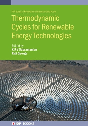 Thermodynamic Cycles Renewable Energy Hb