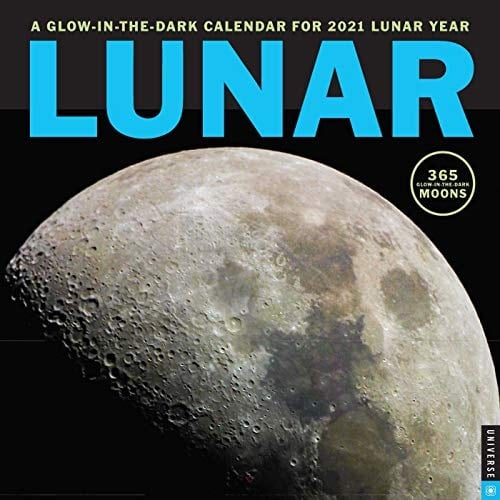 Lunar 2021 Wall Calendar A Glow-In-The-Dark Calendar for 2021 Lunar Year