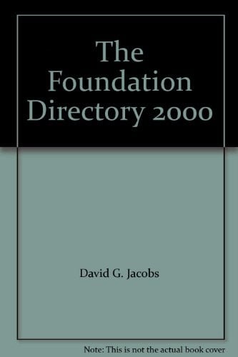 Foundation Directory 2000