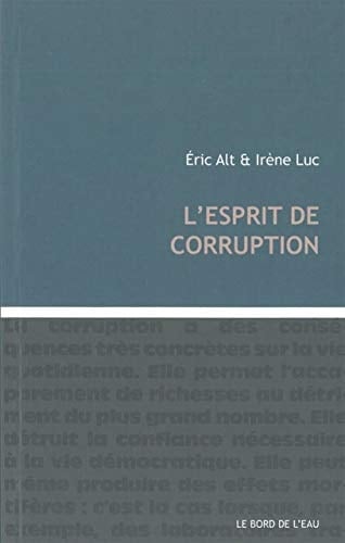 L'esprit de corruption