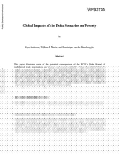 Global Impacts Of Doha Trade Reform Scenarios On Poverty