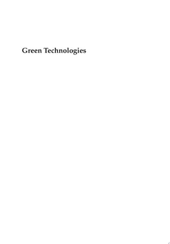 Green Technologies Bridging Conventional Practices and Industry 4.0