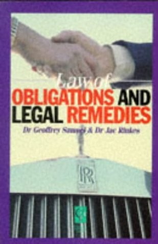 Law of Obligations and Legal Remedies
