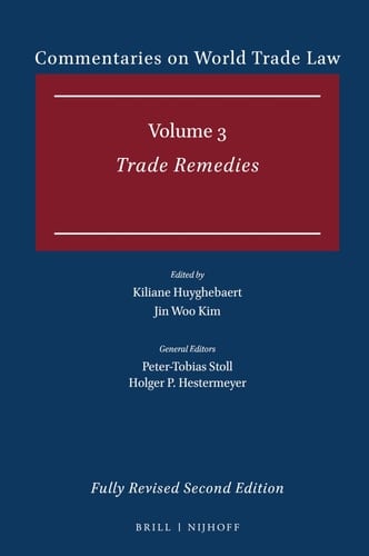 Commentaries on World Trade Law