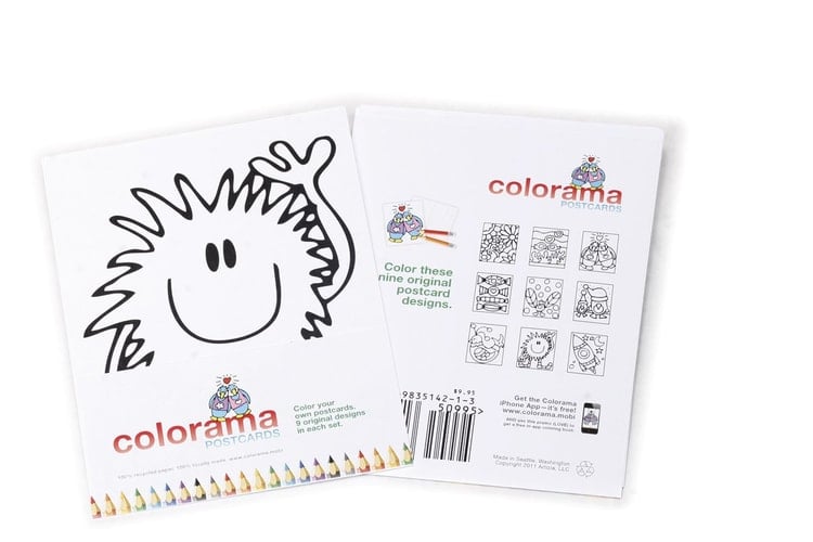 Colorama Postcards - Pack 1