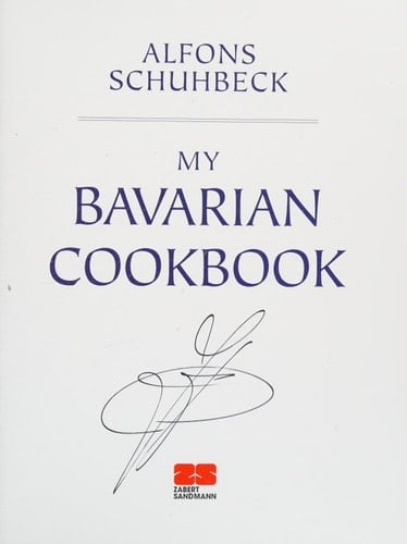 My Bavarian Cookbook