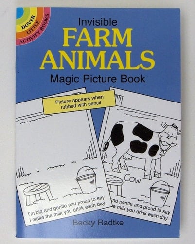 Invisible Farm Animals Magic Picture Book