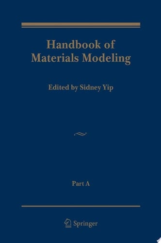 Handbook of Materials Modeling