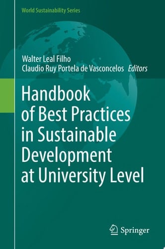 Handbook of Best Practices in Sustainable Development at University Level