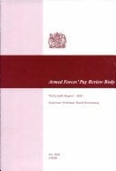 Armed Forces' Pay Review Body thirty-sixth report 2007