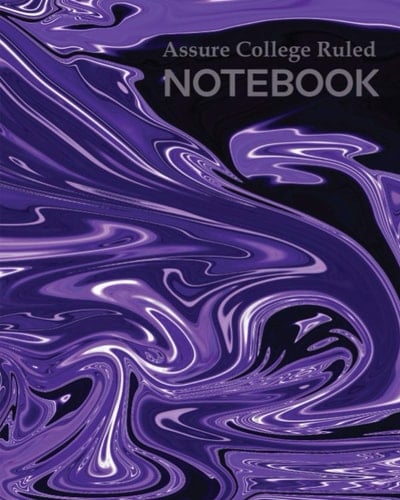 Assure College Ruled Notebook KHQGPALN: 120 Pages of Lined Writing Notebook, Writing Journal Lines Notebook for Boys, College Ruled Blank Lined Cute Notebooks School, Writing Notes Journal