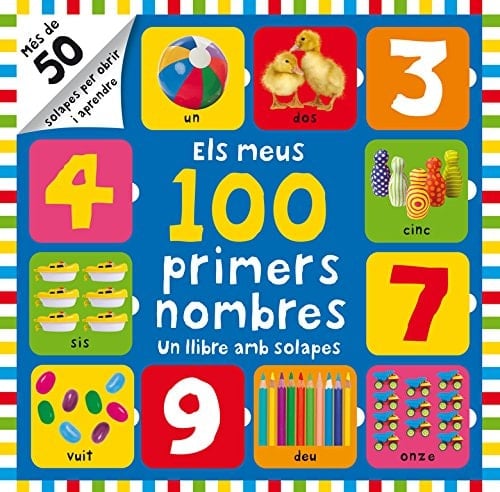 Els meus 100 primers nombres un llibres amb solapes