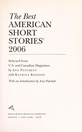 The Best American Short Stories 2006