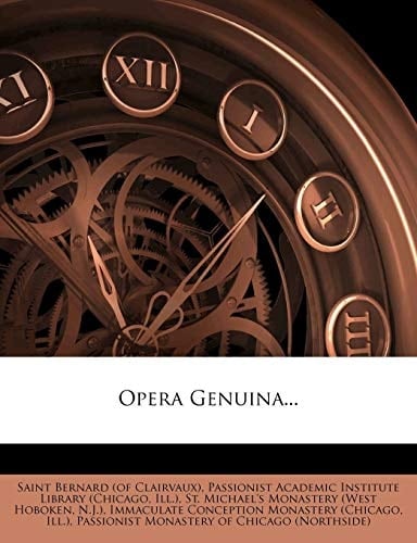 Opera Genuina... (Latin Edition)