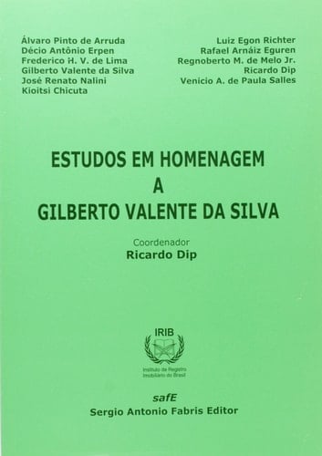 Estudos em homenagem a Gilberto Valente da Silva