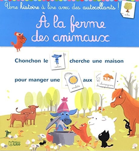 AUTOCOLLANTS HISTOIRE FERME