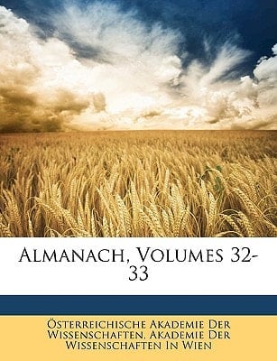 Almanach, Volumes 32-33 (German Edition)