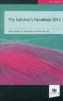 The Solicitor's Handbook 2013