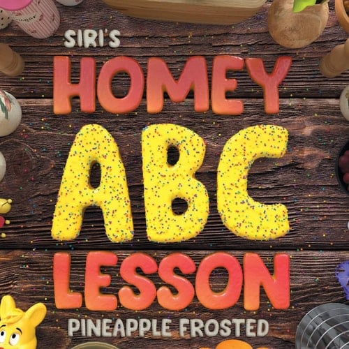 Homey ABC Lesson Pineapple Frosted