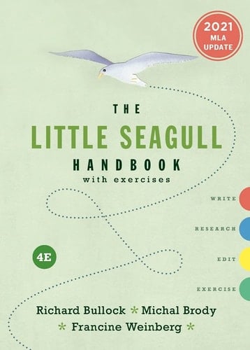 The Little Seagull Handbook With Exercises 2021 MLA Update