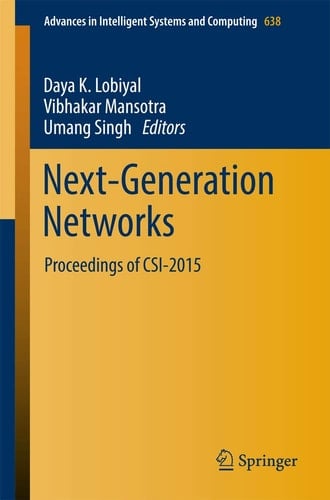 Next-Generation Networks Proceedings of CSI-2015