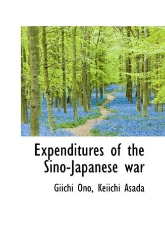 Expenditures of the Sino-Japanese war