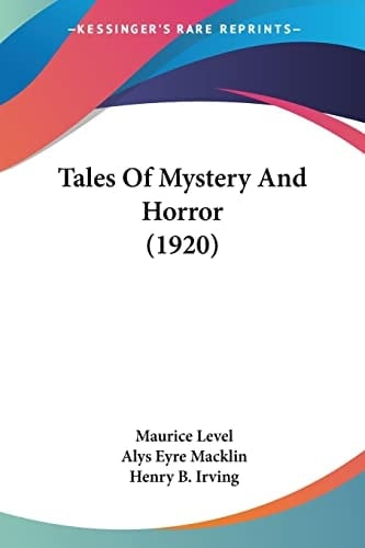 Tales Of Mystery And Horror (1920)
