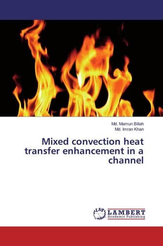 Mixed convection heat transfer enhancement in a channel