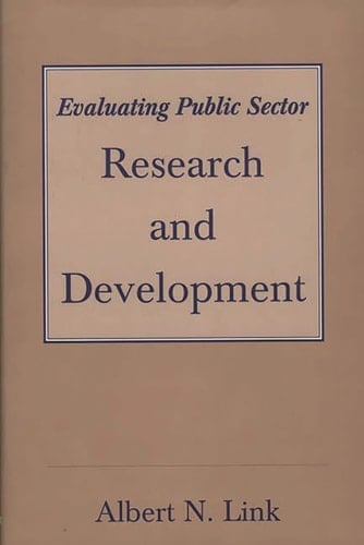 Evaluating Public Sector Research and Development