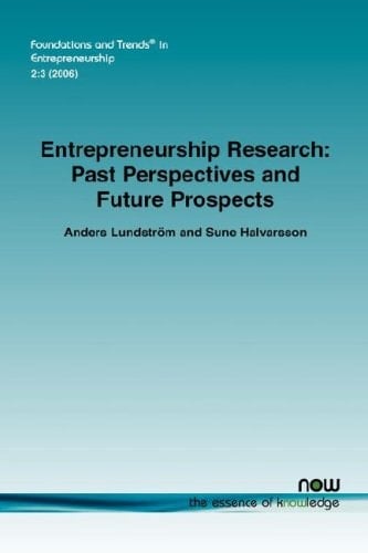 Entrepreneurship Research