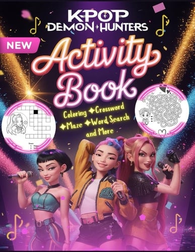 K-Pop Adventure Activity Book: Fun Challenges & Creative Activities Coloring, Puzzles, Mazes, Word Games & More for Kids, Teens & Fans