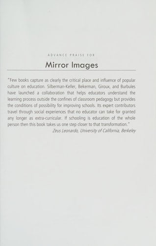Mirror Images: Popular Culture and Education (Counterpoints)