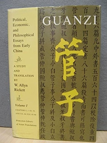 Guanzi Chapters 1, 1-11,34 and 20,64-21,65-66
