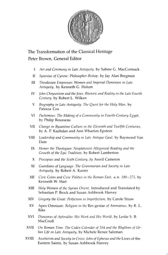 Leadership and Community in Late Antique Gaul