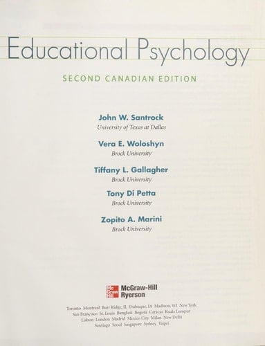 Educational Psychology, Second Edition