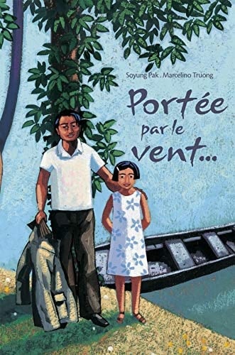 Portée par le vent..