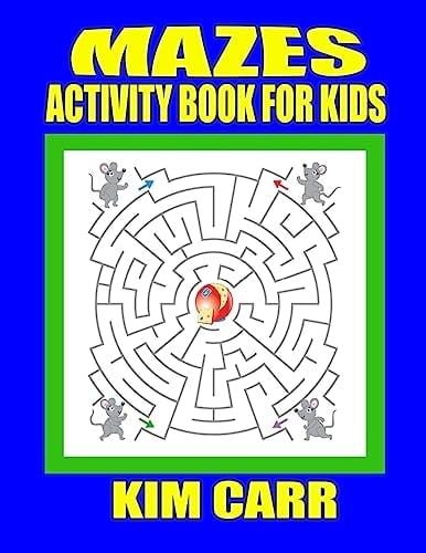 Mazes Activity Book for Kids