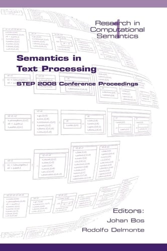 Semantics in Text Processing STEP 2008 Conference Proceedings