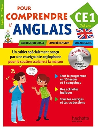 Pour comprendre l'anglais, CE1, 7/8 ans