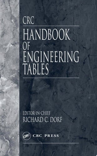 CRC Handbook of Engineering Tables (Electrical Engineering Handbook 32)