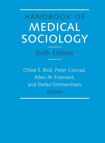Handbook of Medical Sociology