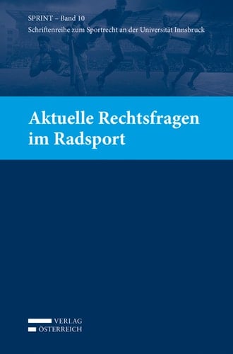 Aktuelle Rechtsfragen im Radsport