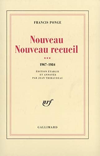 Nouveau Nouveau Recueil: 1967-1984 (3)