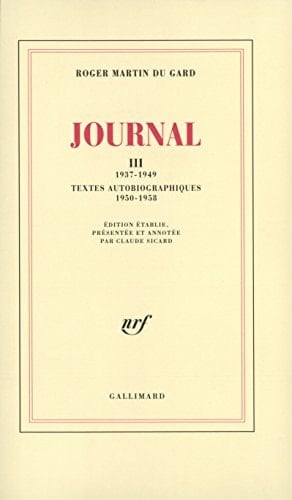 1937-1949, textes autobiographiques, 1950-1958