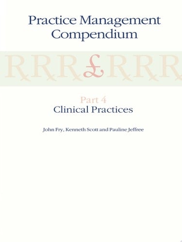 Practice Management Compendium Part 4: Clinical Practices