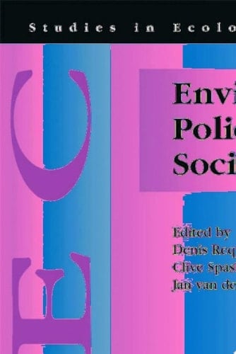 Environmental Policy and Societal Aims