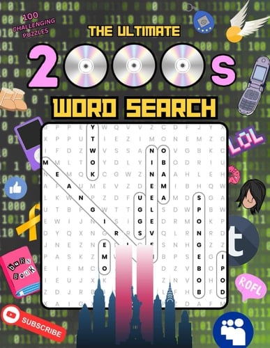 The Ultimate 2000s Word Search
