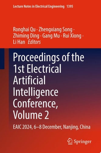 Proceedings of the 1st Electrical Artificial Intelligence Conference, Volume 2
