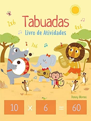 Tabuadas livro de atividades